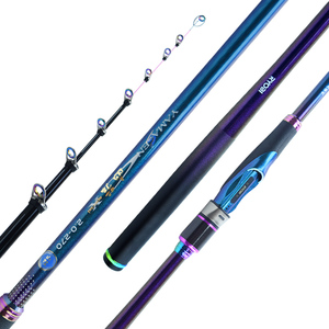 Pour <span class=keywords><strong>RYOBI</strong></span> RANMI canne à pêche télescopique en Fiber de carbone haute pour la pêche au leurre dans les rivières d'eau douce - Product Image 1
