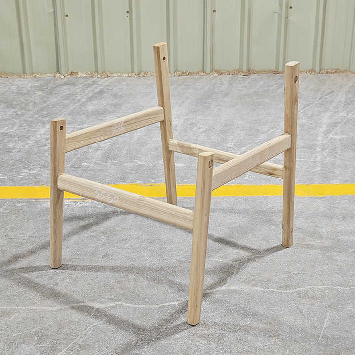 Buying furniture Nordic Classic Upholstered ash wood frame comfortable