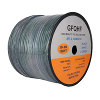 SPT1 18AWG 2 fils électriques de câble de Noël plat de 1000ft pour C7 C9 String Light