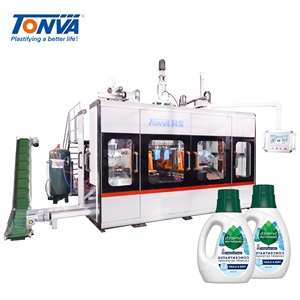 Detergente de plástico botella de lavado máquina de moldeo por soplado con línea de producción - Product Image 1