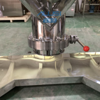 Mélangeur en V en acier inoxydable, capacité 700L, avec roulement à billes, économe en énergie, multifonctionnel pour cosmétiques, produits chimiques alimentaires et détergents