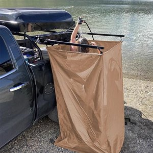 Cabine <span class=keywords><strong>de</strong></span> douche portable personnalisée EM, imperméable et pare-soleil, pour voiture, offrant une intimité et une protection solaire. - Product Image 2