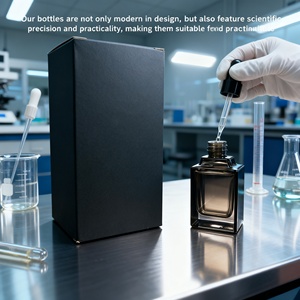 Lujo 30ml/50ml/100ml botellas <span class=keywords><strong>de</strong></span> <span class=keywords><strong>Colonia</strong></span> <span class=keywords><strong>de</strong></span> vidrio transparente logotipo personalizado Impresión <span class=keywords><strong>de</strong></span> sello dorado bomba rociador forma rectangular para viajes - Product Image 3