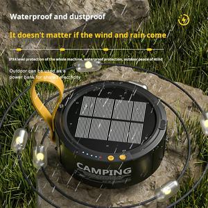 Lampe de camping solaire LED portable de type C, moderne et de haute qualité, en verre, couleur et taille personnalisables, OEM/ODM personnalisable - Product Image 5