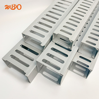 Boîte de gestion de fil en PVC fabriquée en Chine 100*50 conduit de câbles tuyaux de goulotte d'extrusion en plastique solide organisateur de câble bureau pour divers