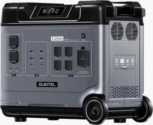 Capacity P5000 5120Wh/2200W Pure Sine Wave MPPT <b>Solar</b> Power Station Portable <b>Generator</b> Battery - Product Image 4