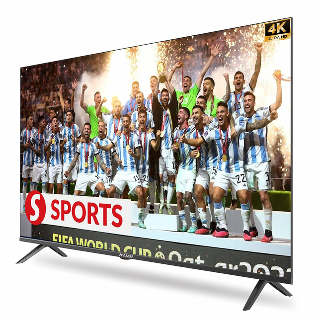 Factory Cheap Flat Screen Television 4K Ultra HD LED Best Smart TV OEM 50/55/65/75 Inch UHD LED Television 4K Smart Wifi TV