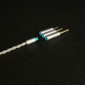 <b>Replaceable</b> Audio <b>Plug</b> 3 In 1 For Hifiman He400 He400i Ananda Sundara 1.2m Single Crystal Copper Wire Aluminum <b>Plug</b> - Product Image 2