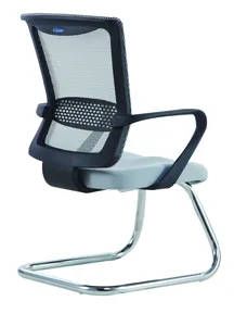 Нейлоновый сетчатый консольный стул, конференц-стул с фиксированной основой