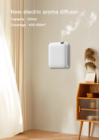 Diffuseur d'arômes électrique sans eau 200 ml, à piles, avec contrôle par application, alimentation USB, purificateur d'air de bureau en plastique pour la maison