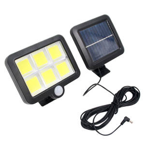 Lámpara Solar de Pared LED COB para Jardín, Iluminación Nocturna, Ajustable, con Panel Solar Impermeable - Product Image 4