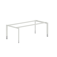 Pieds en acier de tuyau de triangle simple de style moderne une variété de couleurs peuvent être sélectionnées pieds en acier de bureau pieds en acier de table de conférence