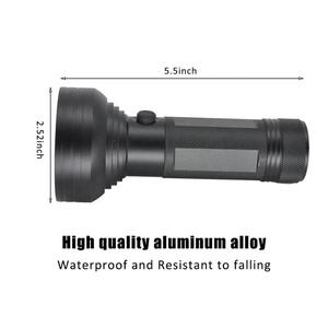 Clover 68LED 5W Pure Blacklight Torch 395nM Ultravioleta LED UV Linterna Cuerpo de aluminio Logotipo personalizado Batería AA <span class=keywords><strong>Luz</strong></span> púrpura - Product Image 3