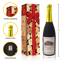 Ensemble de 5 ouvre-bouteilles à vin en métal avec logo personnalisé, ensemble cadeau vin très vendu avec bouchon de bouteille et verseur à vin pour les amateurs de vin