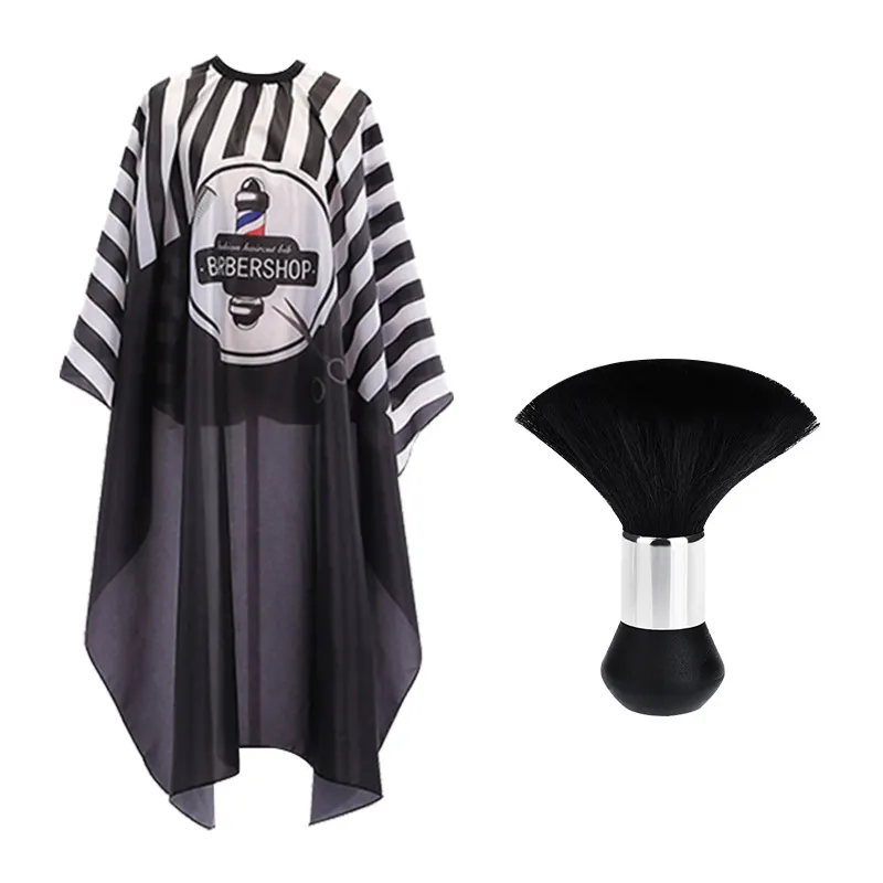 RBW9552 Custom Haircut Apron Non-stick Hair Apron Hairdressing Salon Shampoo Cape Waterproof Cape