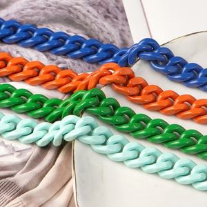 Pulseras Cubanas Esmaltadas en Azul/Verde/Rojo, Acero Inoxidable para Hombre, Accesorios de Joyería Únicos, Gran Venta 2024 - Product Image 3