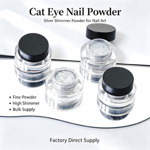 Pigmento Magnético Transparente para Uñas, Efecto Ojo <span class=keywords><strong>de</strong></span> Gato, Cuentas <span class=keywords><strong>de</strong></span> Vidrio Transparentes, Sin Tono Gris, para Salón <span class=keywords><strong>de</strong></span> Uñas, Esmalte <span class=keywords><strong>de</strong></span> <span class=keywords><strong>Gel</strong></span> UV - Product Image 1