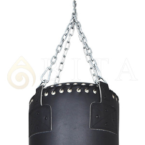 Premium Quality Genuine Leather Made Boxing <b>Punching</b> <b>Bag</b> for Gym & Fitness Workout Training Custom Logo Premium <b>Punching</b> <b>Bags</b> - Product Image 3