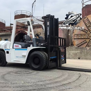 รถยก TCM FD70Z8 7 ตัน รถยกมือสองจากญี่ปุ่น 7 ตัน เครื่องยนต์ Isuzu 6BG1 รถใช้แล้ว รถยกใช้น้ำมันเชื้อเพลิง 3000 มม. 7000 กก. - Product Image 2