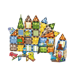 90pcs STEM mô hình kim cương khối xây dựng từ tính an toàn giáo dục kit đồ chơi - Product Image 1