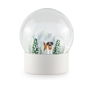 Çin fabrika tedarikçisi reçine özel noel kar küresi 45/65/80/100/120 kar topu noel köy evi su küresi zanaat - Product Image 6