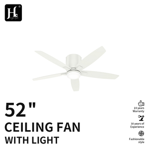 LED ceiling fan with large <b>space</b> of 66 inches and high airflow. White ABS blades with adjustable brightness and <b>light</b> strip - Product Image 2