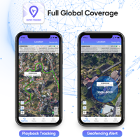 Dispositivo de Rastreo de Posición Personal Inalámbrico GPS 4G en Tiempo Real, Aplicación IOS, Resistente al Agua, Tecnología GSM GPRS, Vista de Rastreo en PC, Datos en Tarjeta SD
