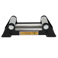 Galet de treuil latéral pour voiture, guide-câble 152 mm/6 pouces, fer zingué, remplacement universel pour l'entretien