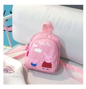 Children's piggy bag kindergarten school bag 1 to 3 years old baby nylon cartoon backpack cute bag