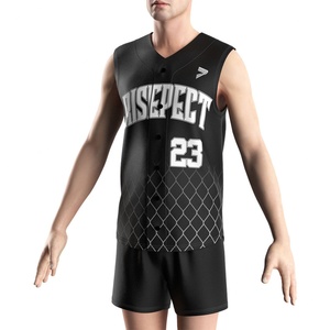 T-shirt de sport unisexe personnalisé par sublimation pour jeunes, style streetwear, maillot de baseball à manches courtes pour hommes - Product Image 5