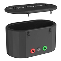 Baignoire gonflable de bain de glace de récupération sportive d'athlète d'ICEGALAX pour l'immersion froide de plongeon