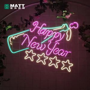 <span class=keywords><strong>ไฟ</strong></span> LED ปีใหม่ 2024 ป้าย<span class=keywords><strong>ไฟ</strong></span>นีออนแบบกำหนดเอง ตัวอักษรคำอวยพรวันหยุด <span class=keywords><strong>ไฟ</strong></span>ปาร์ตี้ส่งท้ายปีเก่าต้อนรับปีใหม่ สำหรับตกแต่งห้อง หน้าต่าง ผนัง - Product Image 3