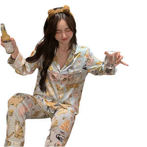 Vêtements de nuit pour femmes, coupe régulière, longueur intégrale - Product Image 6