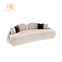 Fauteuil de salon de luxe, nouveau modèle, en acier inoxydable doré, fauteuil de détente en velours, fauteuil d'appoint pour hôtel, café, maison, club