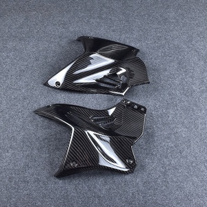 แผงข้างถังน้ำมันคาร์บอนไฟเบอร์แห้ง 3K สำหรับรถมอเตอร์ไซค์ Kawasaki Ninja H2 H2R ปี 2015-2026 - Product Image 3