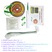 Caja de Cable de Extensión de Fibra Óptica CL-LFR02 OTDR Monomodo con Conectores SC/FC/ST/LC/E2K APC/UPC