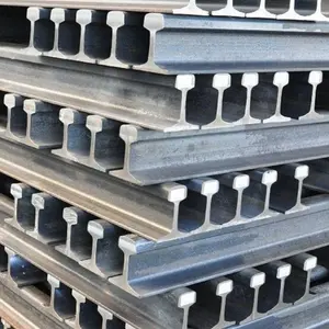 Hot bán 22kg 24kg 30kg Kích thước q235b 55q bs50o bs60a JIS 30A loại ánh sáng Đường Sắt bộ phận accessorles thép đường sắt theo dõi - Product Image 5