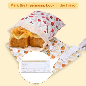 Large Beeswax <b>Bags</b> for Homemade Breads 2-in-1 Bread Baking Beeswax Bread <b>Bags</b> for Sourdough with Removable inner - Product Image 3