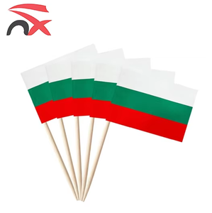 Venta al por mayor de productos personalizados para aficionados al fútbol de Bulgaria: bandera de mano, bandera de mesa de oficina, <span class=keywords><strong>pulsera</strong></span>, bandera de palillo, collar para promoción - Product Image 4
