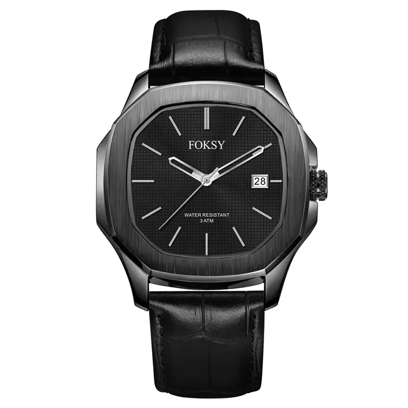 卸売excel腕時計価格カジュアル高級価格男性カスタムステンレス鋼のメンズ腕時計クォーツ時計