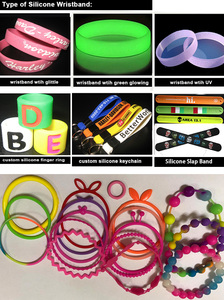 Pulsera de silicona no tóxica respetuosa con el medio ambiente promocional altamente personalizada, Color Pantone personalizado, tamaño personalizado para niños - Product Image 6