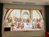 Panneau mural LED micro intérieur 0,9 mm 600x337,5 mm, format 16/9, 4K 3840 Hz, LED COB étanche