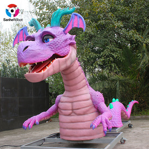Cabeza de Dragón Mecánica Animatrónica Realista para Parque de Atracciones - Product Image 6
