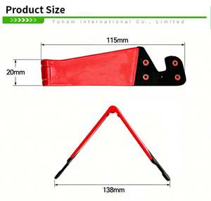 Cheap Price Foldable Plastic Mobile Phone <b>Holder</b> Stand Portable Hard Plastic Manufacture Cellphone <b>Holder</b> for Desk Desktop - Product Image 3