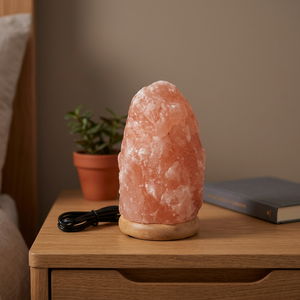 OEM Available 100% Natural Crystal Rock Stone Himalayan Salt Lamp Fairy Style Carved <b>Pink</b> Lamp Dimmer <b>Switch</b> Waterproof - Product Image 1