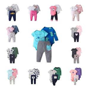 Conjunto de Chaqueta y Pantalones Romper de 3 Piezas, Ropa para Bebés, Conjuntos de Ropa para Bebés Niños al por Mayor - Product Image 1