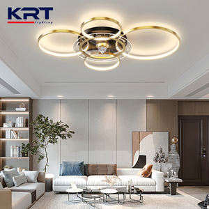 Ventilador de techo con Control remoto, <span class=keywords><strong>2022</strong></span>, atenuación continua, luz cerrada con hoja Invisible integrada - Product Image 3