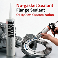 Sellador de Silicona RTV Azul SG587, Compuesto de Sellado Flexible de Alta Elasticidad para Equipos Industriales y Automotrices