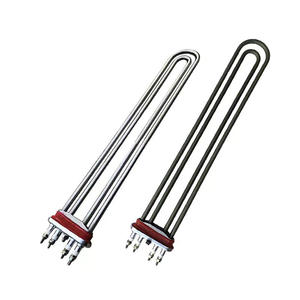 Élément chauffant industriel en acier inoxydable en forme de U, isolé, pour chauffe-eau électrique, pièces de rechange pour chauffe-eau - Product Image 1