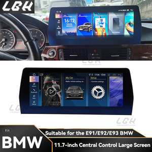 Android Car GPS Navigation Stereo Car DVD Player Auto Multimedia Radio pour <span class=keywords><strong>BMW</strong></span> 8 Series E91 <span class=keywords><strong>E92</strong></span> E93 2009 <span class=keywords><strong>Carplay</strong></span> - Product Image 2